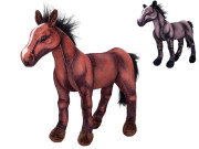 Kôň plyšový 27 cm stojaci 0 m+