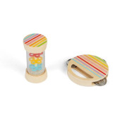 Mini sada dažďová palička a tamburína Bigjigs Toys
