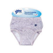 Tréninkové kalhotky XKKO Organic - Safari Lavender Aura Kikko