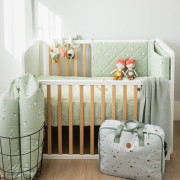 2-dielny bavlnený set do postieľky 0 m+ bonjourbébé