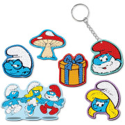 Šmolkové diamantové maľovanie Magnety