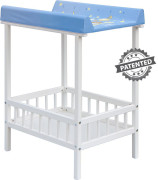 Prebaľovací pult Scarlett Spájka Galaxy modrý