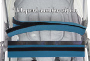 Poťah na madlo kočíka na suchý zips Emitex