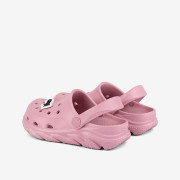 Detské nazúvaky clogsy ružové + amulet Cody Coqui