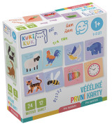 Vééliké prvé karty Pre batoľatá KukiKuk