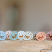 Cumlíky kaučuk 2 ks 6+ mesiacov Boheme Bibs