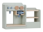 Kávovar drevený veľký s príslušenstvom Coffee House Little Dutch