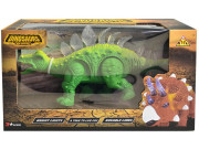Dinosaurus na batérie so svetlom a zvukom