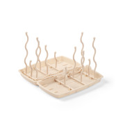 Stojan na sušenie dojčenských fliaš a cumlíkov béžový BabyOno