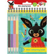 Mini omaľovánky s pastelkami Bing