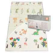 Multifunkčná obojstranná penová skladacia podložka 180 x 120 cm Forest Zopa