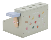 Pokladňa so skenerom a čítačkou kariet drevená Little Dutch