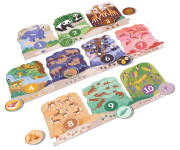 Veľké puzzle loto Výlet do ZOO KukiKuk