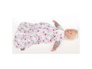 Letný spací vak bambus šedej rybičky Kaarsgaren