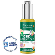 CBD Bio detský olej 50 ml Saloos