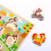 Vkladacie puzzle Farma