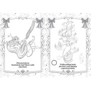 Omaľovánky A4 so samolepkami Disney Princezné