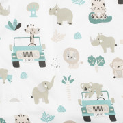 2-dielne posteľné obliečky Safari II 90/120 cm mint New Baby