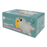 LED silikónová nočná lampička Rgb so zvukom - odpočívajúci psík Mary's