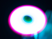 Bublifuk s vrtuľkou na batérie so svetlom 21,5 cm