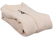 Letné 3D spací vak mušelín moka