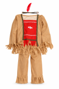 Set karneval - indián M 110-120 cm