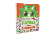 Knižka Pátraj medzi dinosaurami 20 x 20 x 1,5 cm