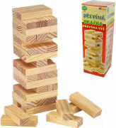 Hra veža Jenga drevená veľká