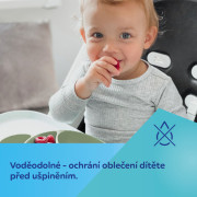 Podbradník vodeodolný jednorazový s vreckom 10 ks Canpol babies