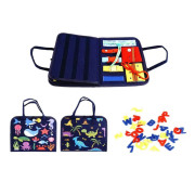 Senzorické busy kniha Vodné/Dino svet 2Kids Toys