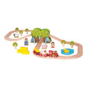 Drevená vláčikodráha farma Bigjigs Rail