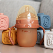 Dojčenská fľaša pre dojčené deti Eple 150 ml 0 - 3 m Kidnort