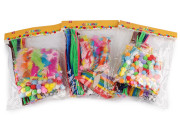 Kreatívna sada detskej tvorenia s pierkami