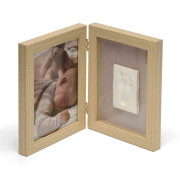 Double frame Wood Happy Hands