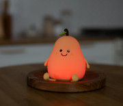 LED silikónová nočná lampička Rgb - hruška Mary's