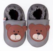 Kožené capáčky 2-3 roky (24/25) 16 cm Afelo