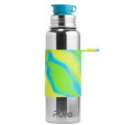 Nerezová fľaša so športovým uzáverom, Pura 850 ml