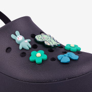 Amulety - ozdoby na topánky Amuletz Zelení dinosaury a králiky mix Coqui