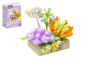 Stavebnica mini Kvetinový aranžmán sukulentov 295 dielikov Koco