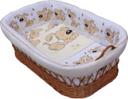 Mojžišov košík pre bábätko Japy béžová Scarlett