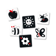 Prvé hranie Kontrastné karty náučná hra Dino