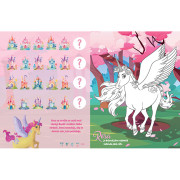 Veselé vyfarbovanie so super samolepkami Jednorožce
