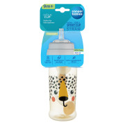 Fľaša nevylievacia športová so slamkou a závažím BabiesBoo 350 ml Canpol babies