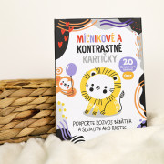 Míľnikové a kontrastné kartičky 2v1 Edukid