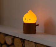 LED nočná lampička - mini plamienok Mary's