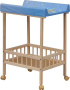 Prebaľovací pult Scarlett Spájka ECO Galaxy modrý