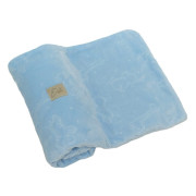 Dvojitá detská deka Mikroplyš ZOO Baby blue 75 x 100 cm Esito