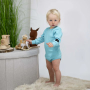 Rastúce body rebrované Turquoise - tyrkysová Esito