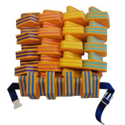 Penový plavecký pás 850 mm oranžový celopruh Matuška Dena