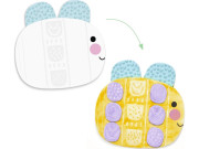 Kreatívna sada Zvieratká a prstové farby Djeco